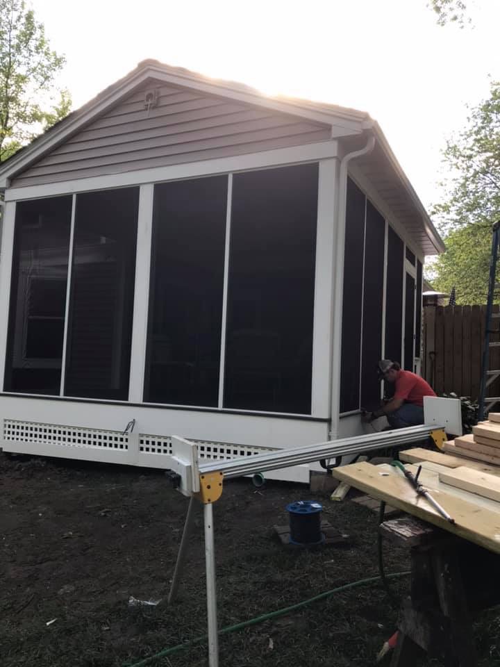 Cooler Weather Will Be Much Better With New Porch and Window Screens